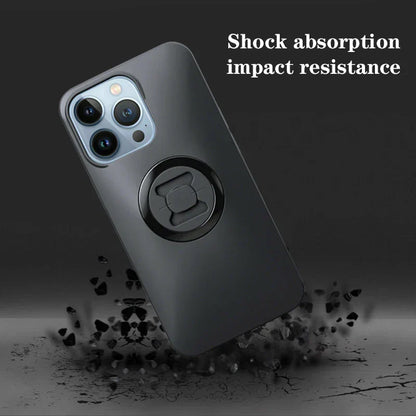 Motorcycle Bracket Mobile Phone Protection Case Anti Vibration Protection Quick Lock For IPhone 6 7 8 11 12 13 14 15 16 Pro Max