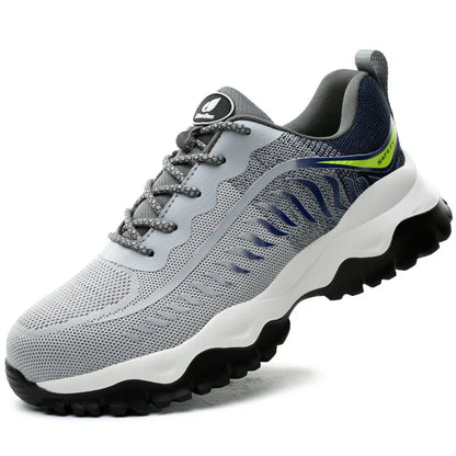 Lightweight Safety Shoes Men Work Shoes Steel Toe Cap Working Boots Sneakers Man Anti Puncture Breathable Sport Work Shoes