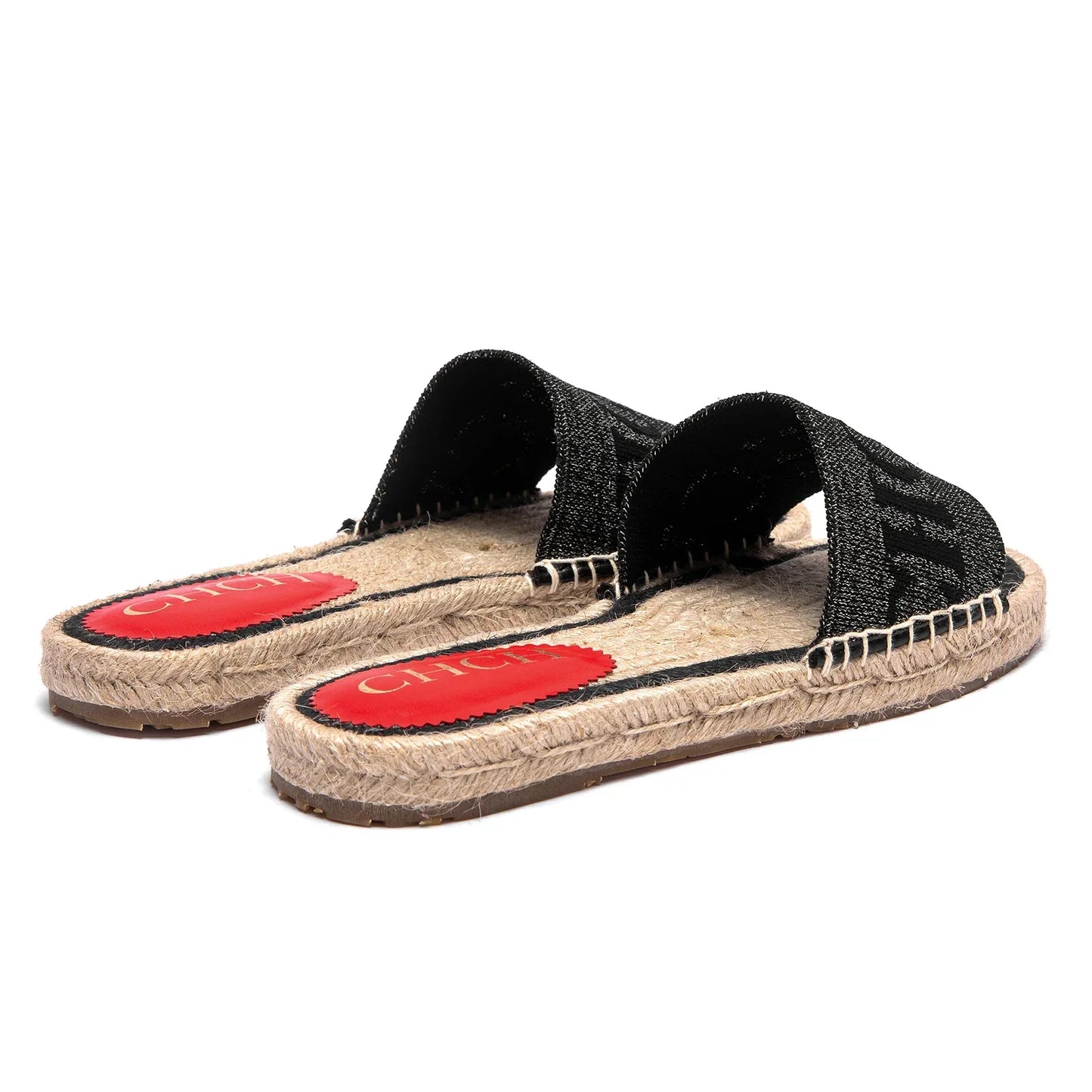 Slippers Women's  Simple and Comfortable Handmade Hemp Bottom Sandals Beach shoes