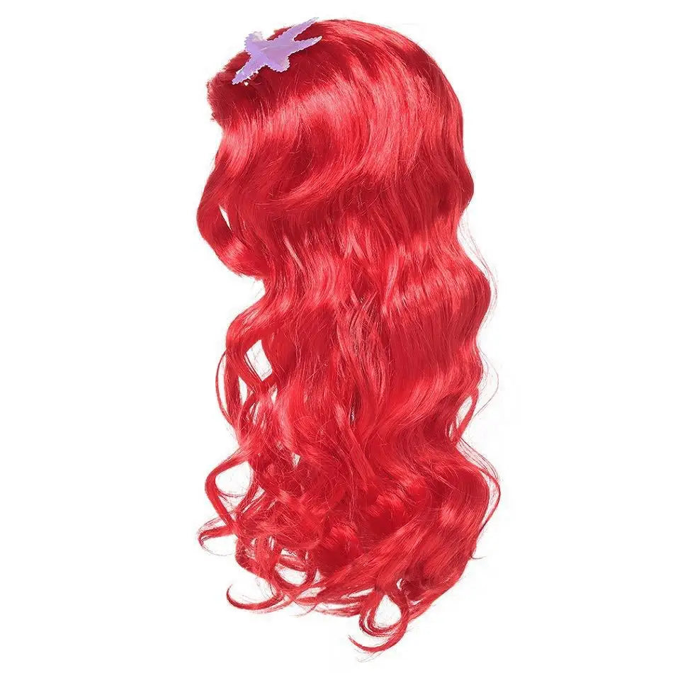 Little Mermaid Ariel Princess Dress for Girl Cosplay Mermaid Party Costume Princess Fancy Vestidos Children Carnival Clothes
