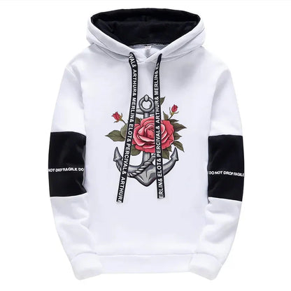 Mens Tracksuit Retro Pattern Printing  Single Piece Sweatshirts Sweatpants Casual Office Home Hoodie Pants Sports Mens Clothing