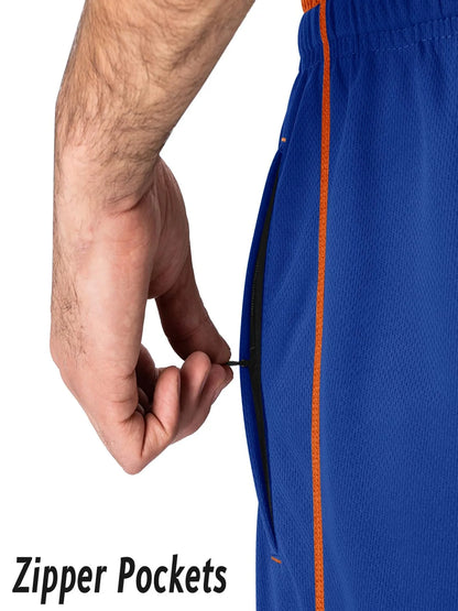 Men's Quick Dry Lightweight Elastic Outdoor Hiking Jogging Running Pants Straight Fitness Gym Exercise Yoga Sweatpants