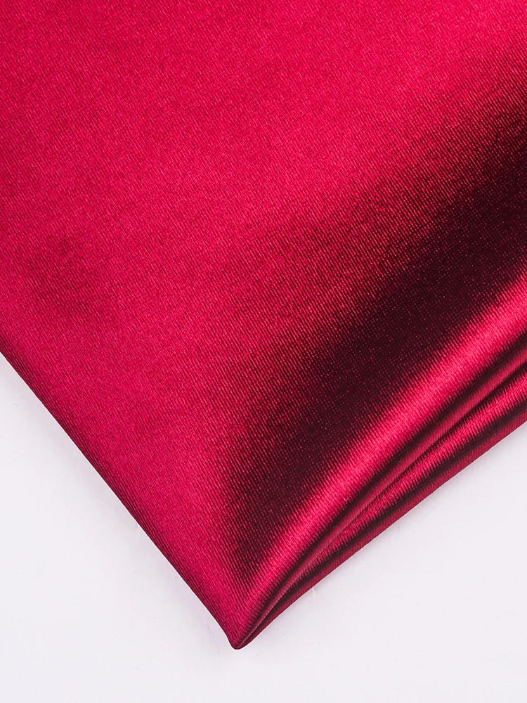 Sexy Sweetheart Ruched Padded Satin Maxi Dress Side Split Tie Up Sleeveless Cocktail Party Evening Bridesmaids PromGown