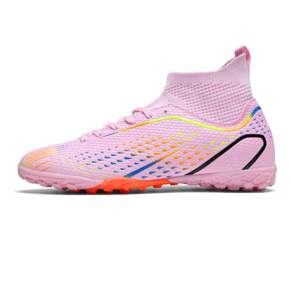 New Men Soccer Shoes Professiona Football Boot Turf Futsal Match Grass Unisex Outdoor Training Soccer Cleats Non-slip Breathable