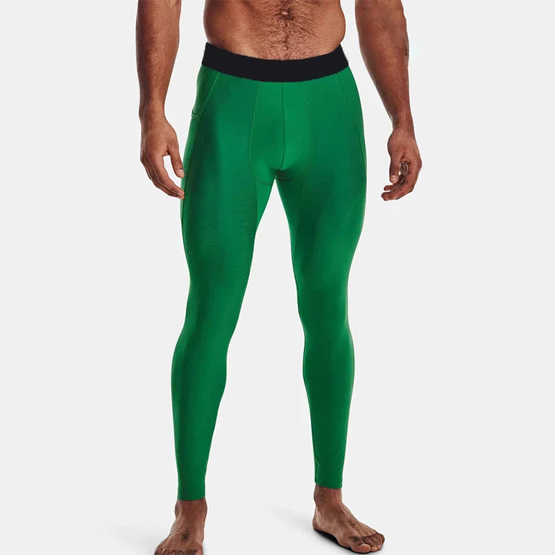 Men Running Leggings Quick Dry Gym Sport Tights Man Compression Fitness Pants Crossfit Training Basketball Tights Man Sportswear