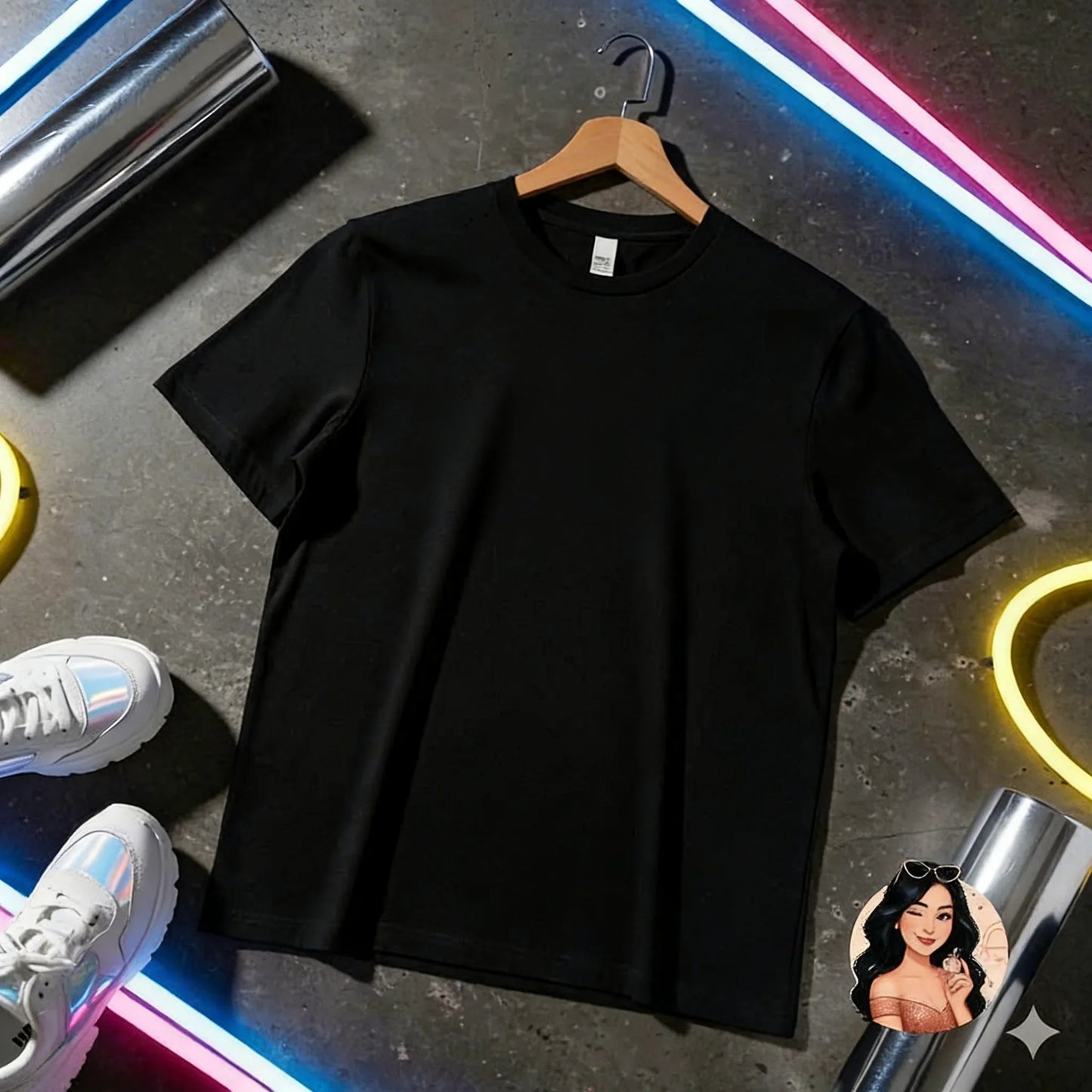 Graphic T Shirt Man Women 2026 Summer Y2k Short Sleeve Tee Top Streetwear Oversized Casual Parent-child Clothing