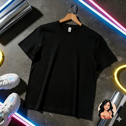 Graphic T Shirt Man Women 2026 Summer Y2k Short Sleeve Tee Top Streetwear Oversized Casual Parent-child Clothing