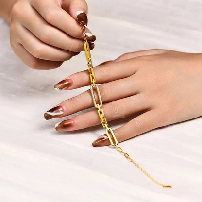 S925 Sterling Silver Moissanite Bracelet Yellow Gold Plated Bracelets for Women Adjustable 16+5cm High Quality Jewelry