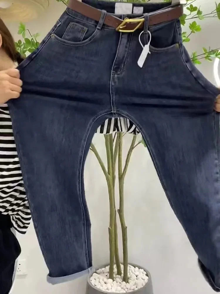 Women's Pencil Leggings Simple Versatile Jeans