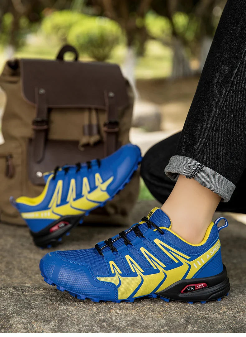 Men Women Waterproof Hiking Shoes Outdoor Camping Trainers Mountain Climbing Trekking Sneakers Walking Hunting Tactical Boots