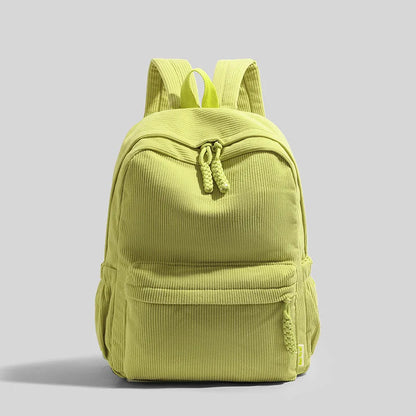 Personalized Backpack 2025 Soft Schoolbag shoulder straps Large Capacity Custom Unique Name Embroidered Corduroy Special Design