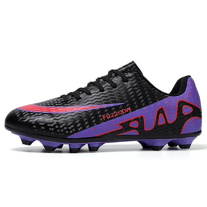 2026 New Men Soccer Shoes Breathable Football Boots FG/TF Turf Boots Non-Slip Wear Resistant Adult Outdoor Training Match Sports