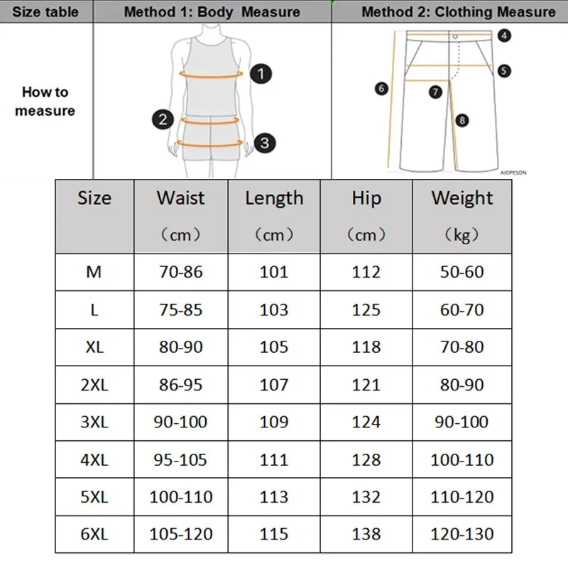 Men's Summer Casual Pants Cotton Thin Style Overalls Elastic Waist Outdoor Sports Loose Work Pants Trend Solid Color Pants