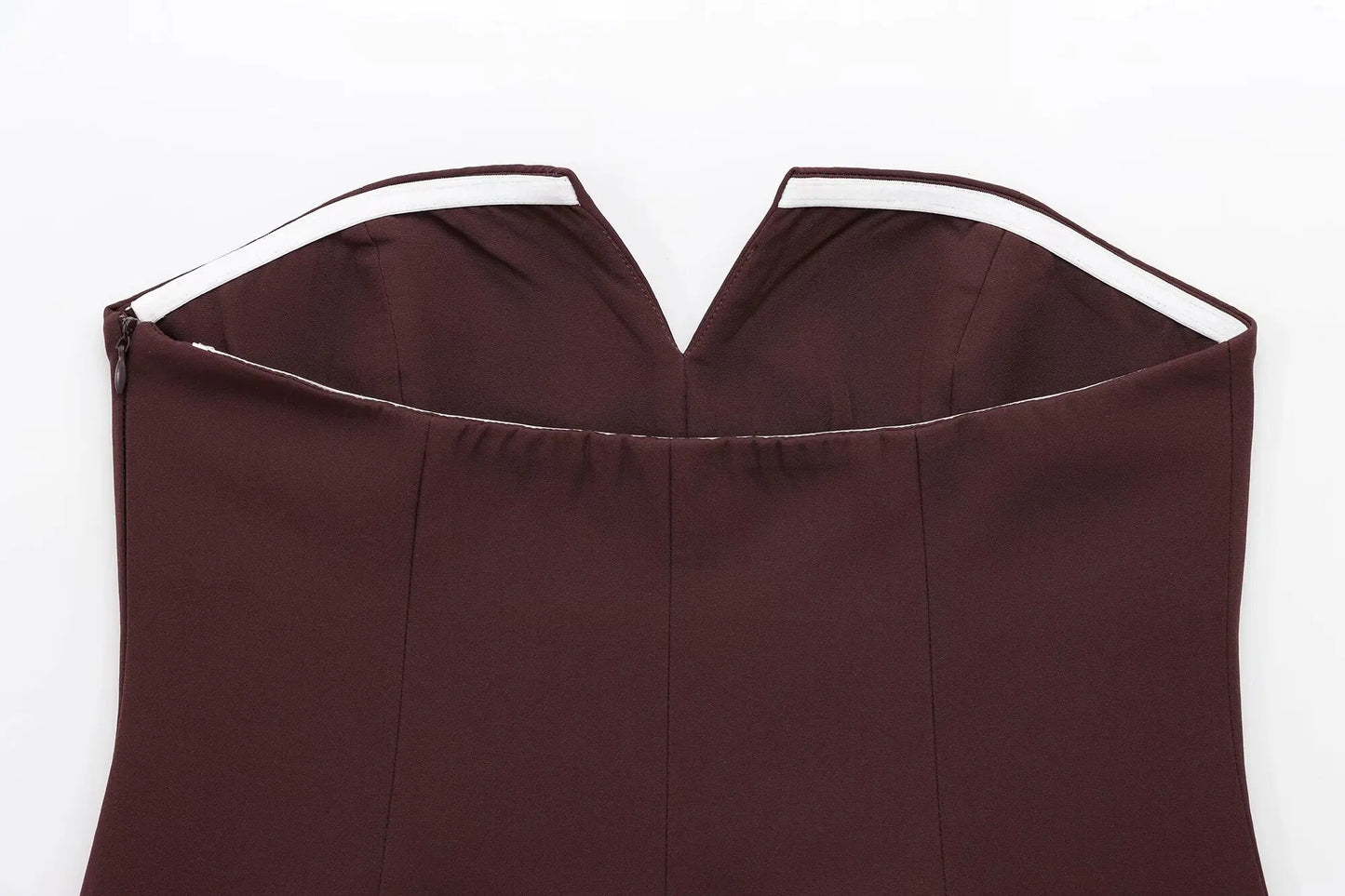 Spring Summer Women Strapless Crop 2025 Tops Basic Sleeveless Office Lady Tops Trend Street Classic Solid Tube Tops