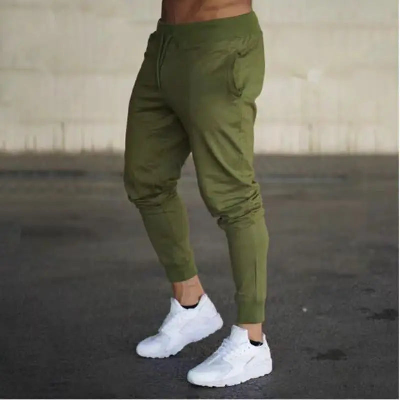 New Jogging Spring / Autumn Men's and Women's Fitness Sports Running Training Pants Fashion and Leisure small Foot Guard Pants