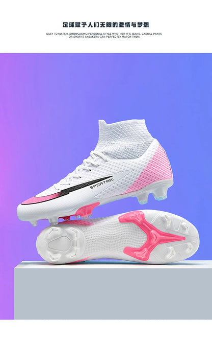 Men TF Football Boots Sneakers Indoor Comfortable High Quality Training Male Soccer Shoes Non Slip Sports Football Shoes Match