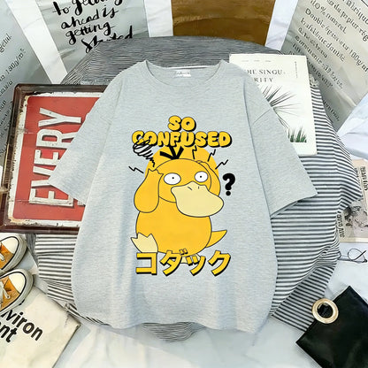 T Shirt Man Women 2026 Summer Y2k Short Sleeve Tee Top Streetwear Oversized Casual Parent-child Clothing