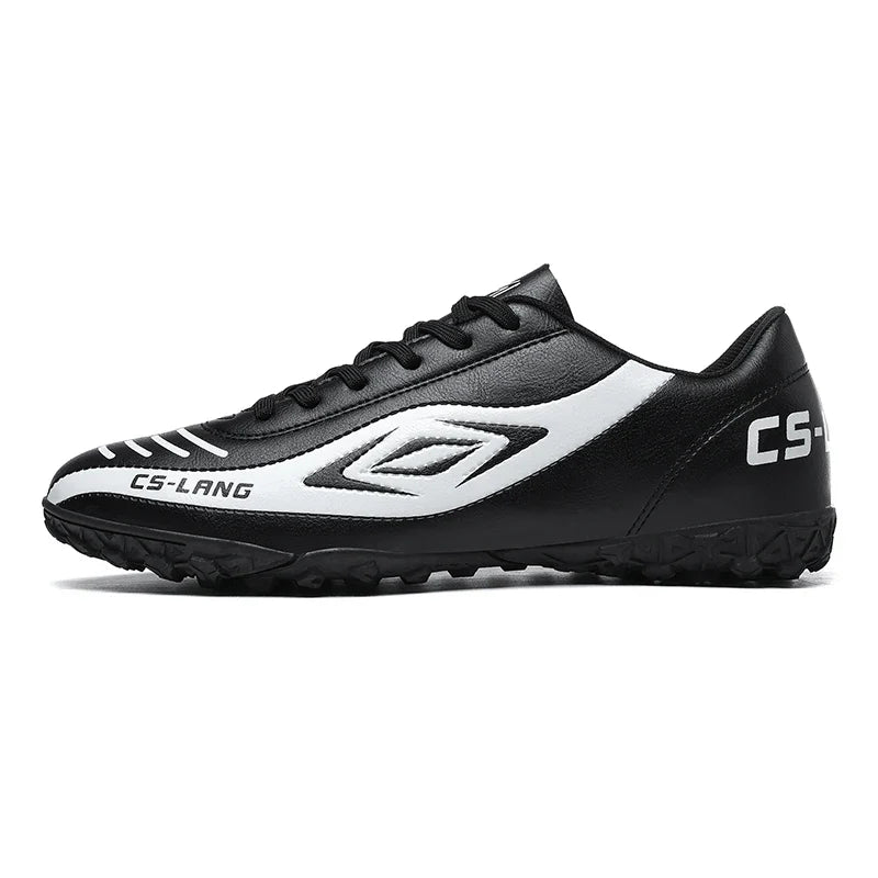 New Men Football Boots Breathable Professional Soccer Shoes Turf Outdoor Non-slip Long Spikes Adult Ultralight Training Futsal