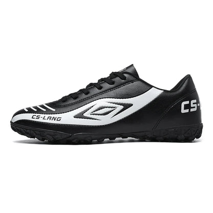 New Men Football Boots Breathable Professional Soccer Shoes Turf Outdoor Non-slip Long Spikes Adult Ultralight Training Futsal