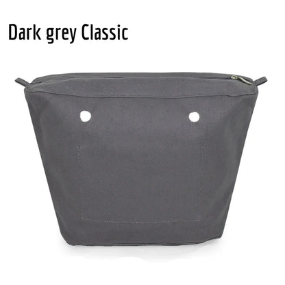 New Waterproof Inner Bag Organizer Insert Zipper Pocket for Classic Mini Obag Canvas Material for O Bag
