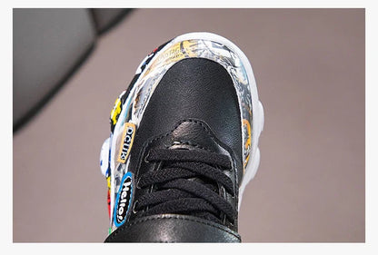 Spring Fall Kids Shoes Boys Girls Child Sneakers High Quality Casual Sports Tennis Flats Winter Outdoor Running