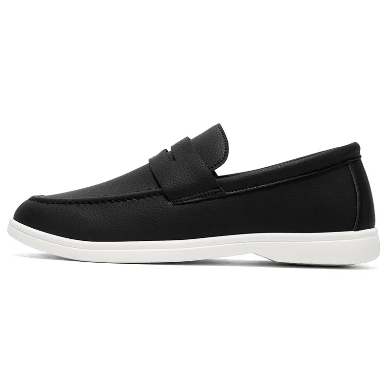 New British style breathable men's loafers fashion youth casual single shoes driving shoes
