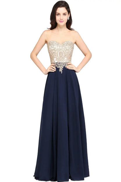 2025 Evening Dresses for Women Elegant Backless Robe de Soiree Sweetheart Appliques Long Wedding Party Prom Gowns