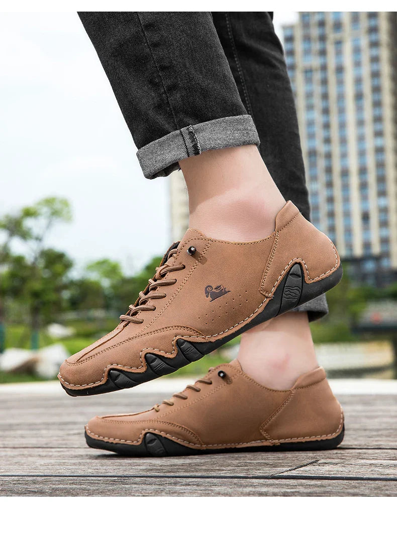 Men's shoes four season new plus size casual shoes fashion low-top soft sole breathable outdoor shoes men's sports walking shoes