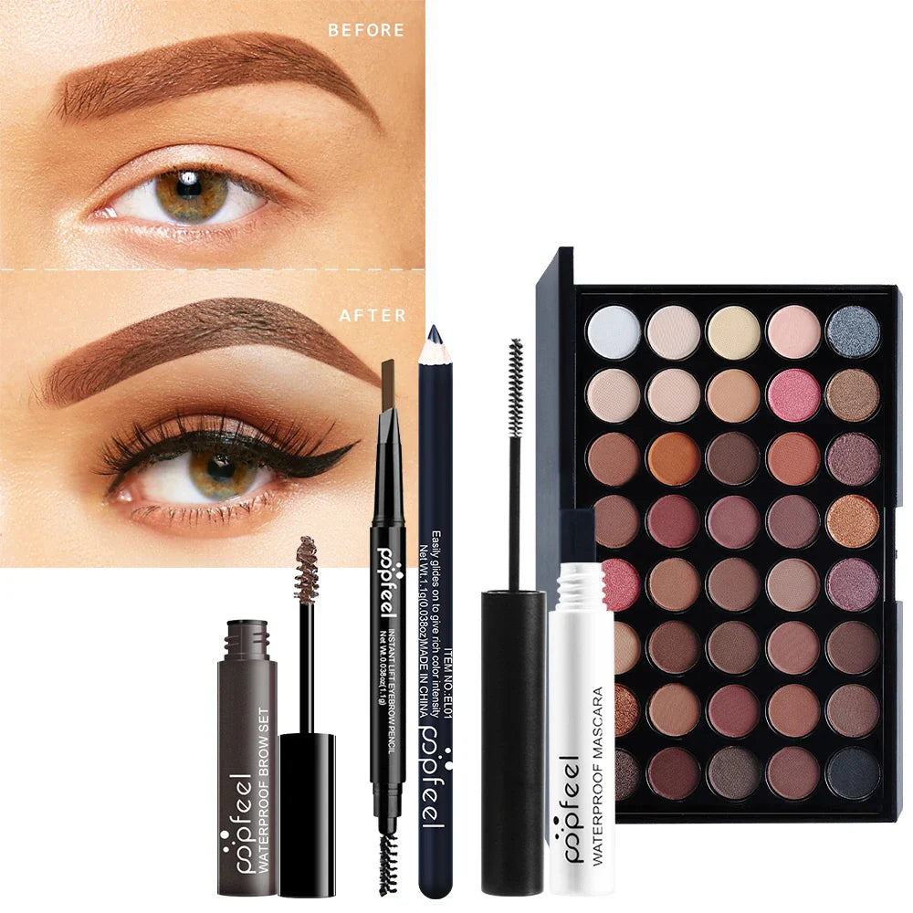 24-Piece Festival Makeup Set-Versatile Cosmetic Collection Perfect for Gifting to Moms, Girlfriends, and Girls.Daily Use