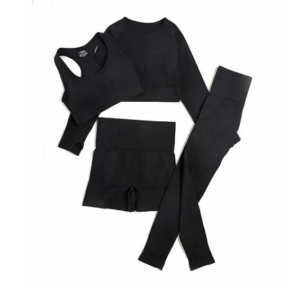 Seamless Yoga Set Gym Clothes Sportswear Yoga Suits For Women