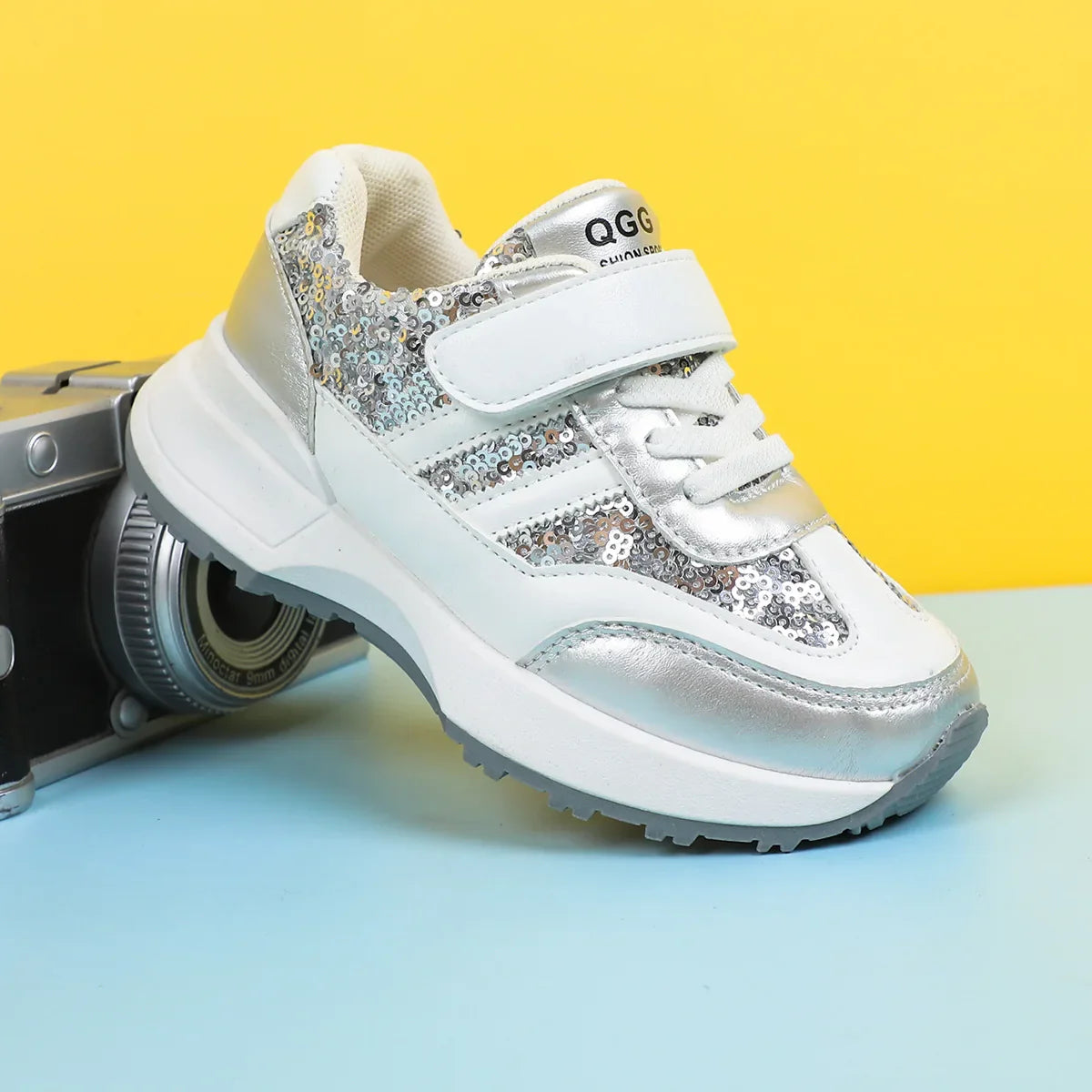 Children Leather Patchwork Sneaker 2025 Spring Autumn New Soft Bottom Casual Shoes School Sports Sneakers for Boys Girls