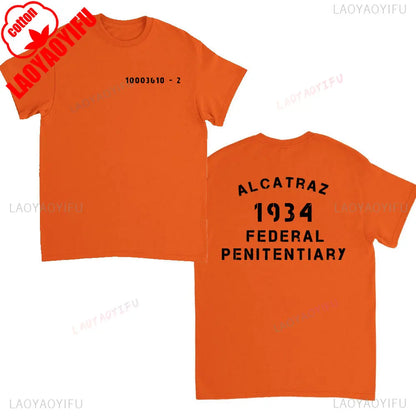 Ward Mental Prison Inmate Novelty Funny Unisex Crewneck T-shirt Summer Fashion Casual Print Tops Cotton Soft Tee