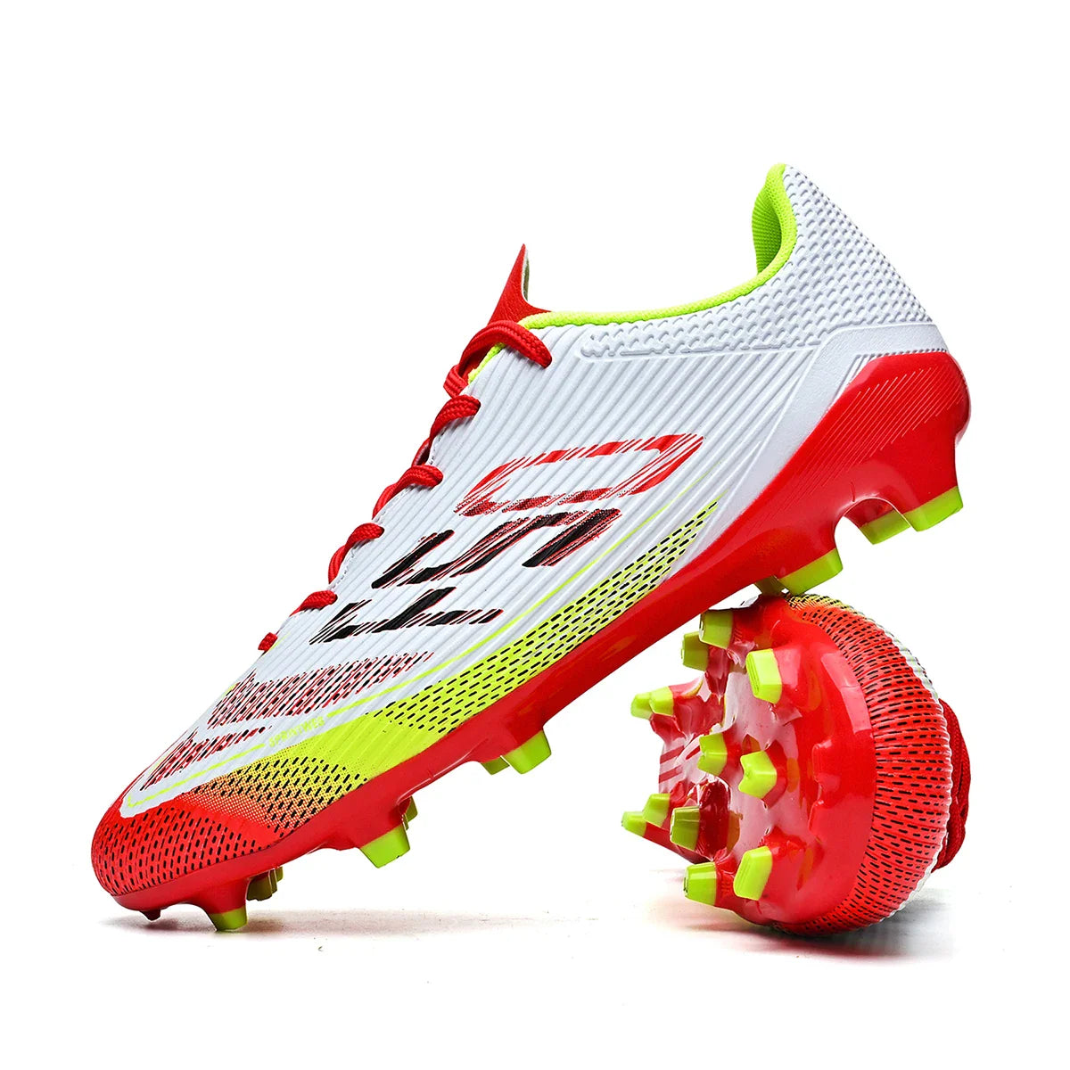 Breathable football shoes for men, FG/AG long nail anti slip outdoor indoor sports shoes, a must-have for fans