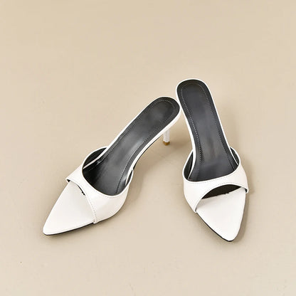 Women's High Heels Summer Women Fashion Classic Pointy Open Toe Stiletto Heels Sexy Women's Party Women's Sandals