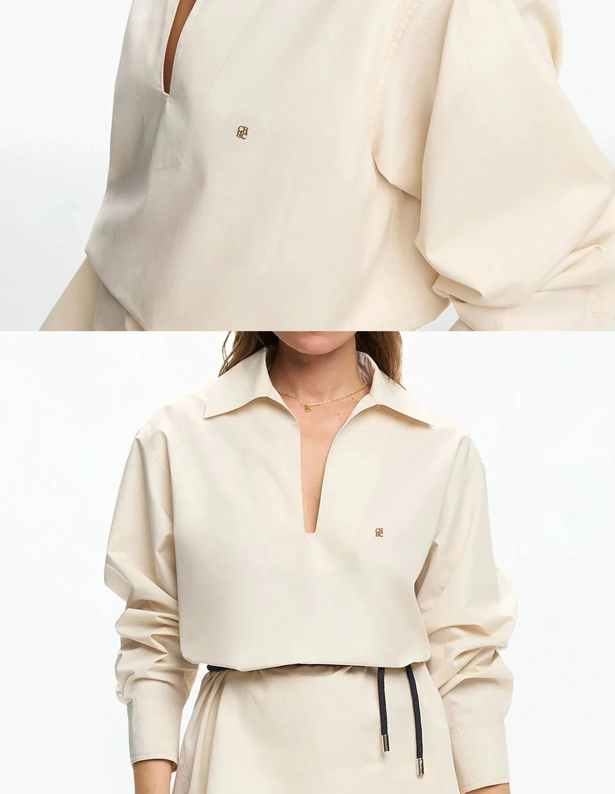 Women Elegant Solid Blouse Spring Summer Casual Long Sleeve V Neck Loose Shirt Office Lady Tunics Fashion Tops 2025