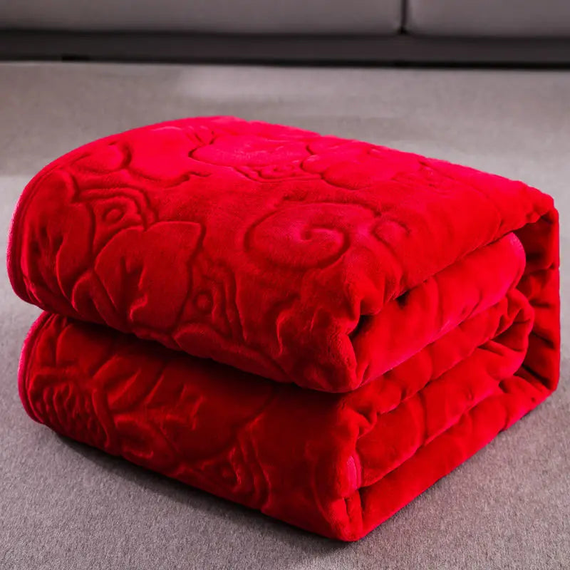 Soft Warm Solid Velvet Blanket Autumn Winter Warm Couch Bed Throw Blankets Home Decor Sofa Cover Bedding Bedspread Blanket
