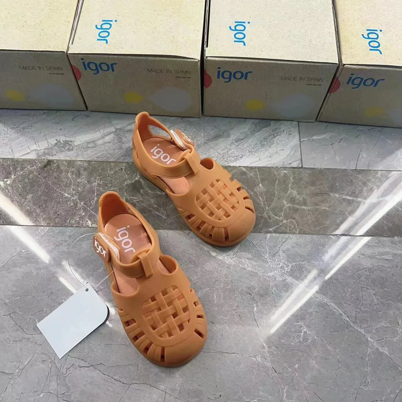 Boys Girls' Solid Color Casual Baotou Roman Sandals Baby Kids Jelly Beach Shoes Children's Soft Sole Non-slip Sandals SO125