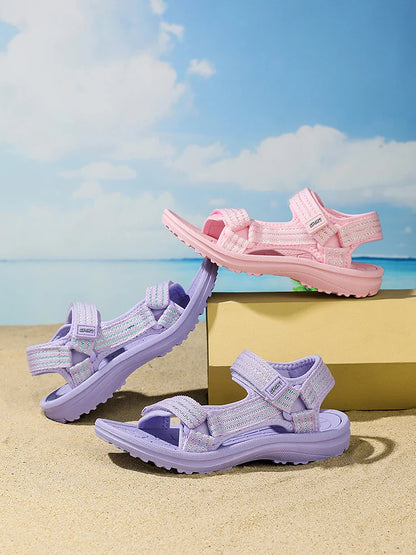 Summer Children Sandals Shoes Boys Girls Toddler Soft Non-Slip Baby Cute Princess Dance For Kids Student Outdoor Beach