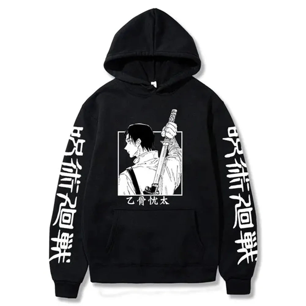 hoodies for man 3D Anime Satoru Gojo Printing Hooded Men Women Hoodies Prevalent Harajuku Manga Unisex Sweatshirt Men's clothing