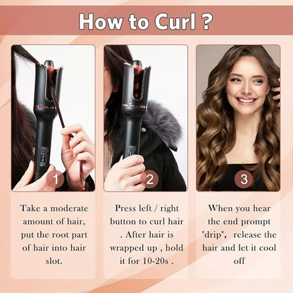 Professional curling irons Ceramic auto-rotating air curling irons Air spinning rod styler Curling irons Styling tools