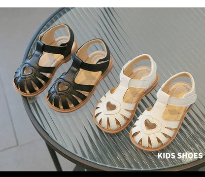 Children Summer Sandals Girls Roman Style Beach Shoes Baby Girls Hook Loop Flats Kids Gladiator Sandals Size 21-30
