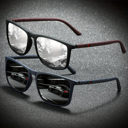 2/3PCS NEW 2025 Square Polarized Sunglasses Anti Glare Sun Shades For Summer Party Vacation Travel Driving Fishing UV400