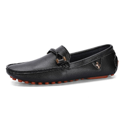 Summer Mens Fashion High Quality Outdoor Casual Leather Shoes Comfortable Breathable Classic 2024 New Slip on Men's Shoes