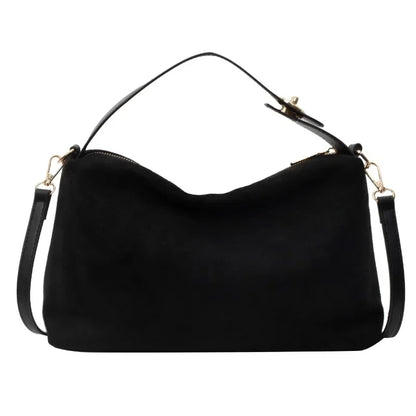 Zipper Solid Color High Capacity PU Shoulder Bags 2025 Hot Sale Bags for Women Simple Fashion Tote Bolsas Femininas