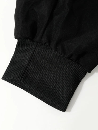 Men's Cargo Pants Casual Hip Hop Hit Color Multiple Pockets Trousers Streetwear Ribbons Techwear Sweatpants Boys