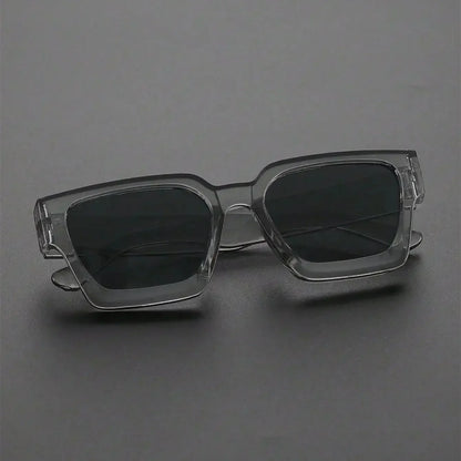 Retro Black Millionaire Shades Luxury Sunglasses 2025 For Men Designer Famous Brand Square Sun Glasses Man Women Sunglass
