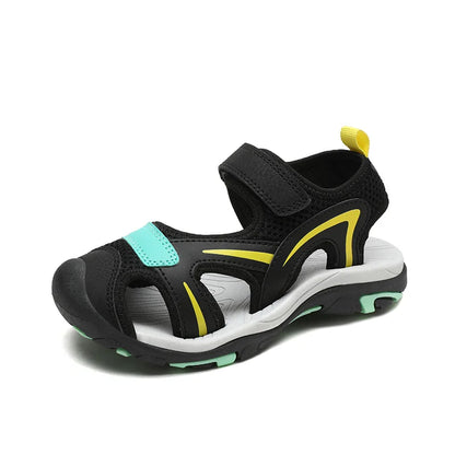 2025 Summer Boys Sandals Kids Shoes Fashion Flats Toddler Baby Girls Sandals Non-slip Casual Beach Children Outdoor Shoes