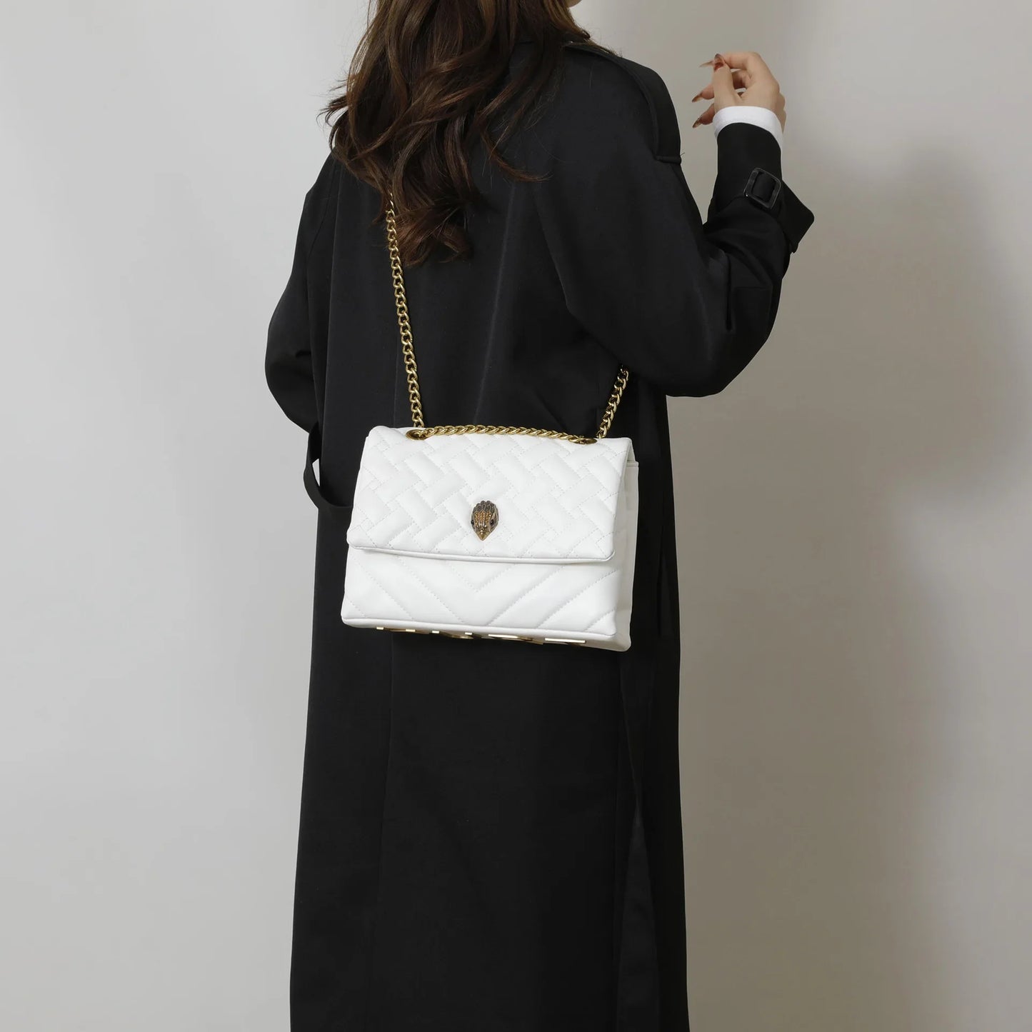 2026 New Chain Bag Textured Rhombus Embroidery Thread Single Bag Versatile Single Shoulder Crossbody Hot Selling Women's Bag
