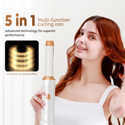 Airstyler Pro 5 in 1 Hair Dryer Set, Hot Air Curling Brush, Straightener, Thermal Brush