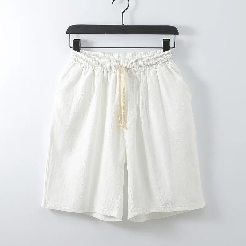 Summer shorts Women Large size 5XL 6XL 7XL 8XL 9XL 10XL 12xl cotton linen Elastic Waist girl casual short loose Stretch elastic